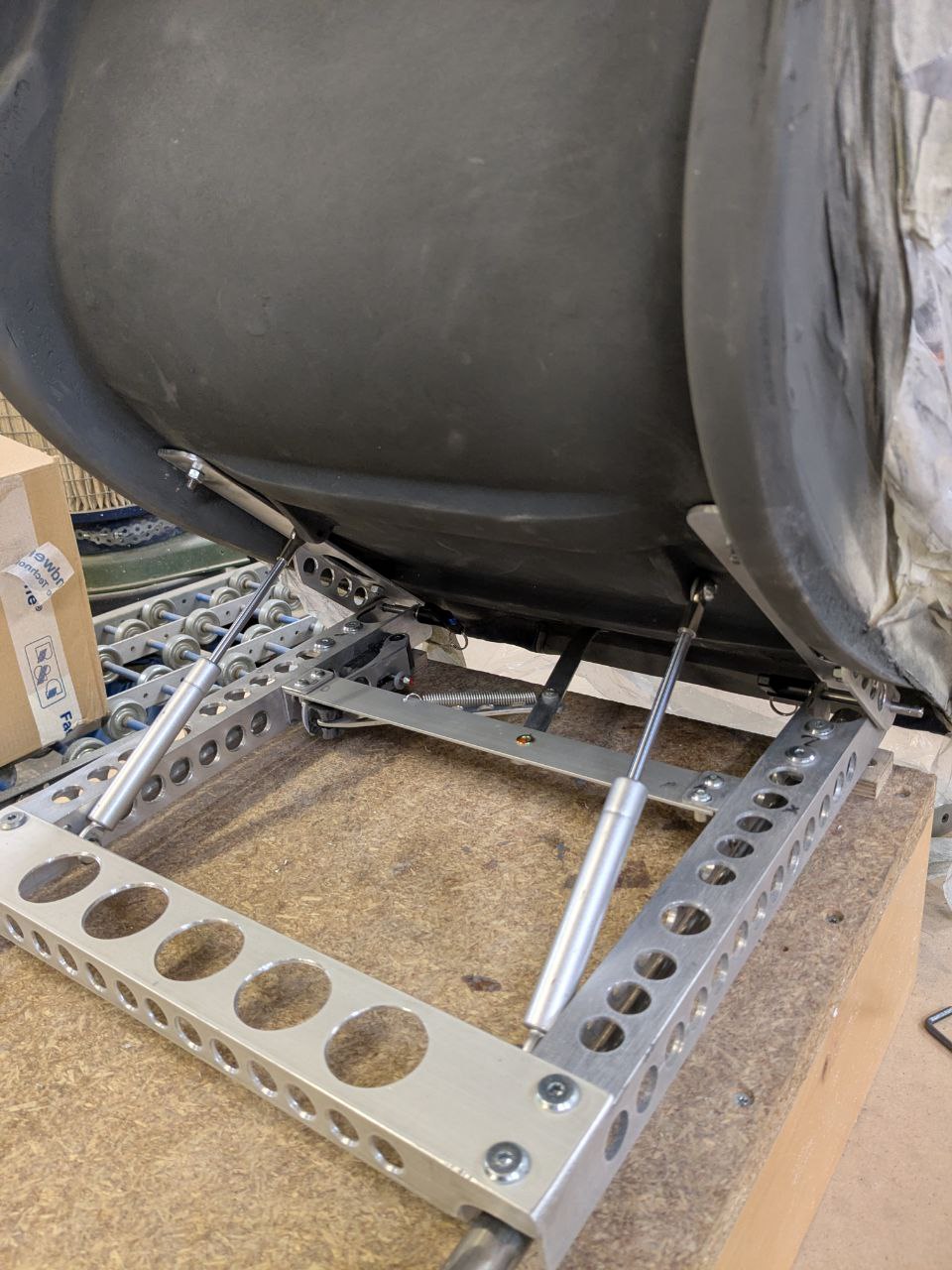 Kinematics Tecnam P96 seat